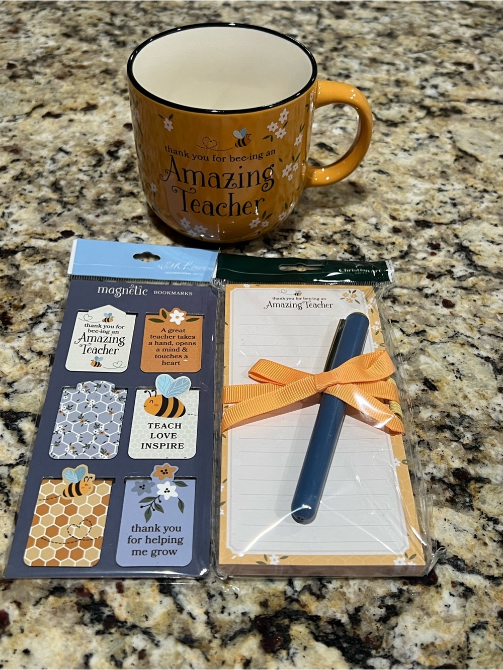 Amazing Teacher Bee Yellow Ceramic Mug